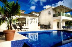 Luxus-Villa mit Pool und Meerblick auf Barbados
